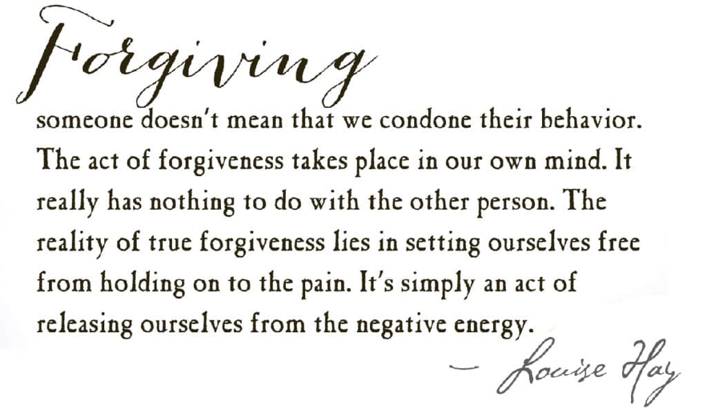 Journey of Self Forgiveness